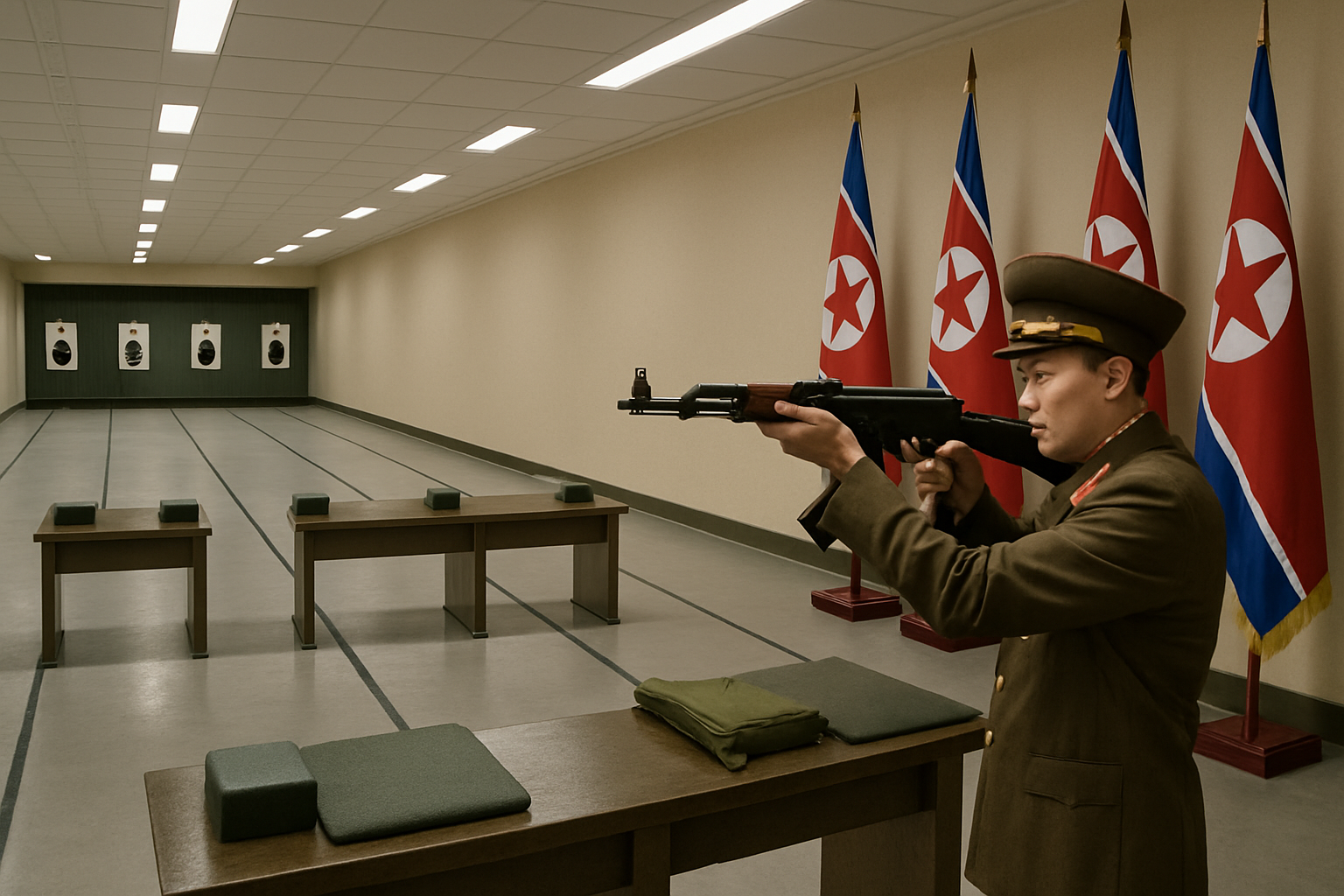 North Korea Unveils Rare Images of Kim Jong Un's Daughter Firing Rifles in Military Display