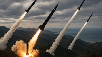 North Korea Fires Ten Ballistic Missiles Toward Sea of Japan During US-South Korea Military Exercises