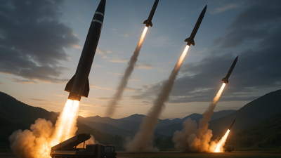 North Korea Launches Multiple Ballistic Missiles During US-South Korea Military Exercises