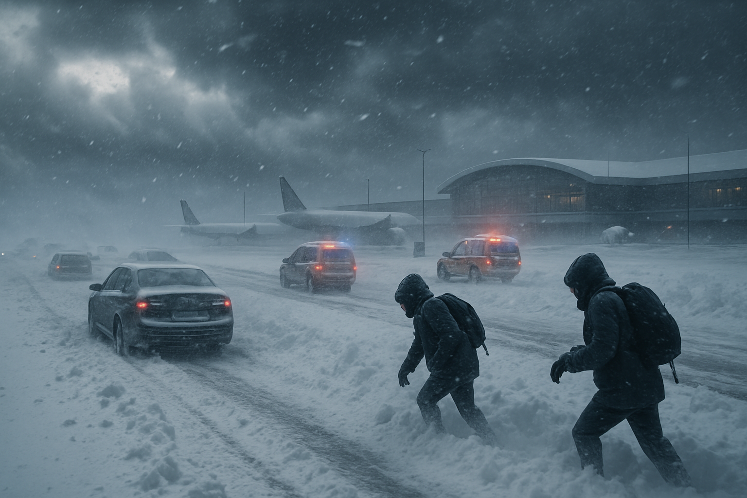 Historic Winter Storm "Hernando" Paralyzes US Northeast, Grounds 5,000 Flights