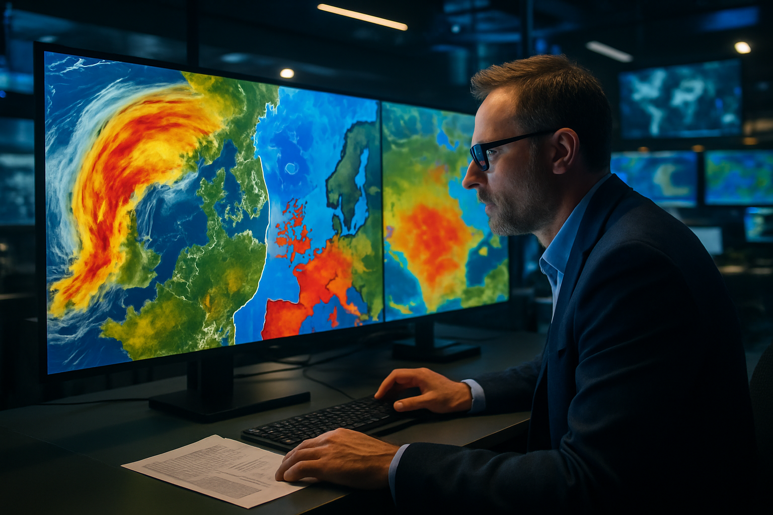Northern Europe Faces Dramatic Weather Transitions as Climate Patterns Shift Amid Global Warming Streak