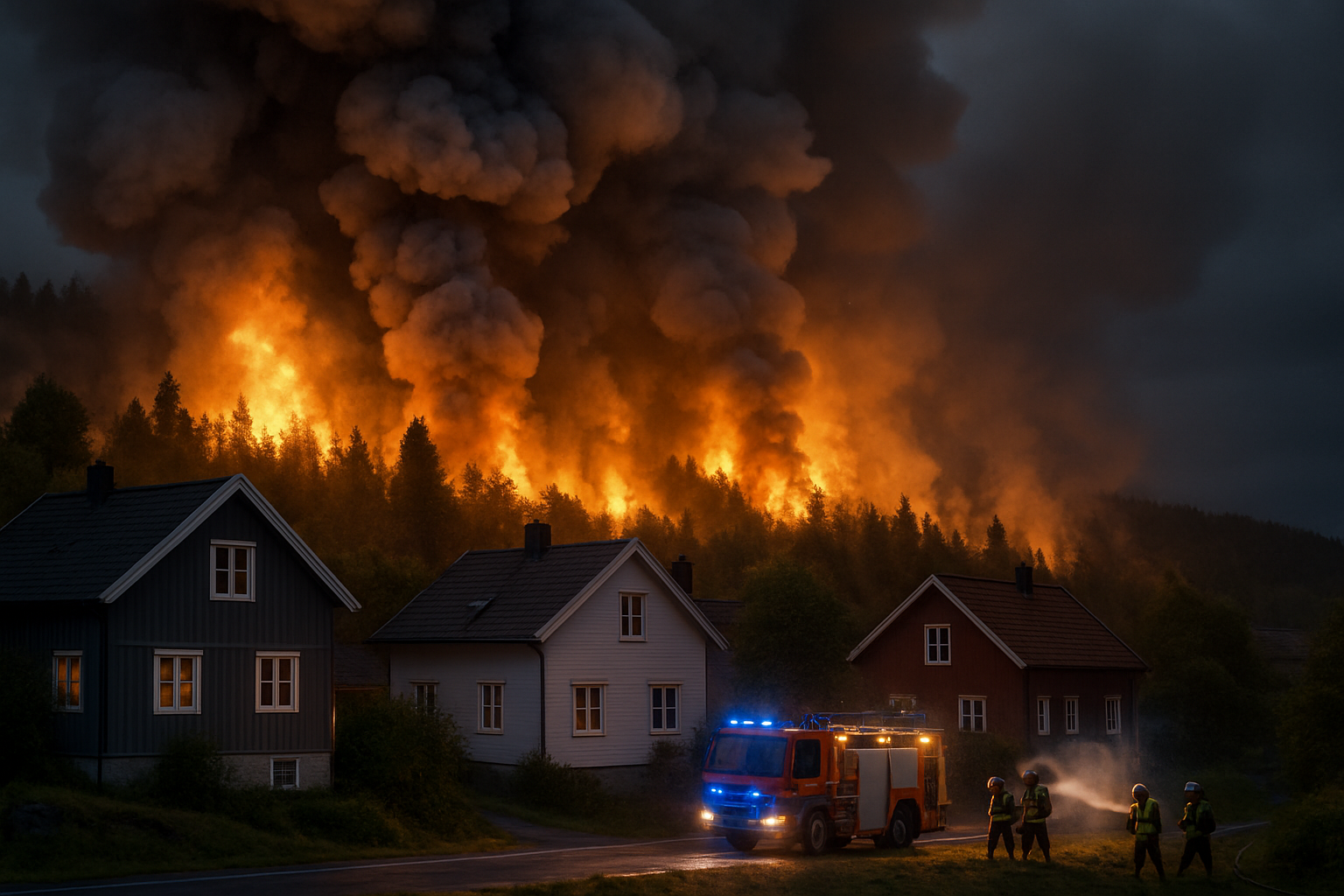 Norway Wildfire Forces Mass Evacuation as Hundreds Flee Ålesund Blaze