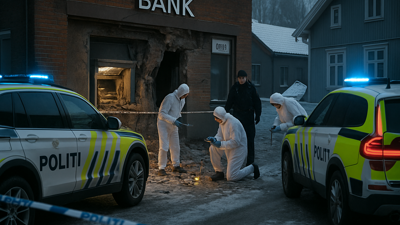 Explosive Bank Heist and Double Murder Suspect Highlight Norway's Escalating Security Crisis