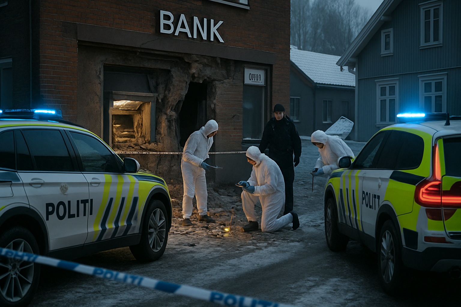 Explosive Bank Heist and Double Murder Suspect Highlight Norway's Escalating Security Crisis