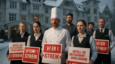 Norway's Hospitality Industry Paralyzed as 1,922 Workers Launch Major Strike Action Over Wage Disputes
