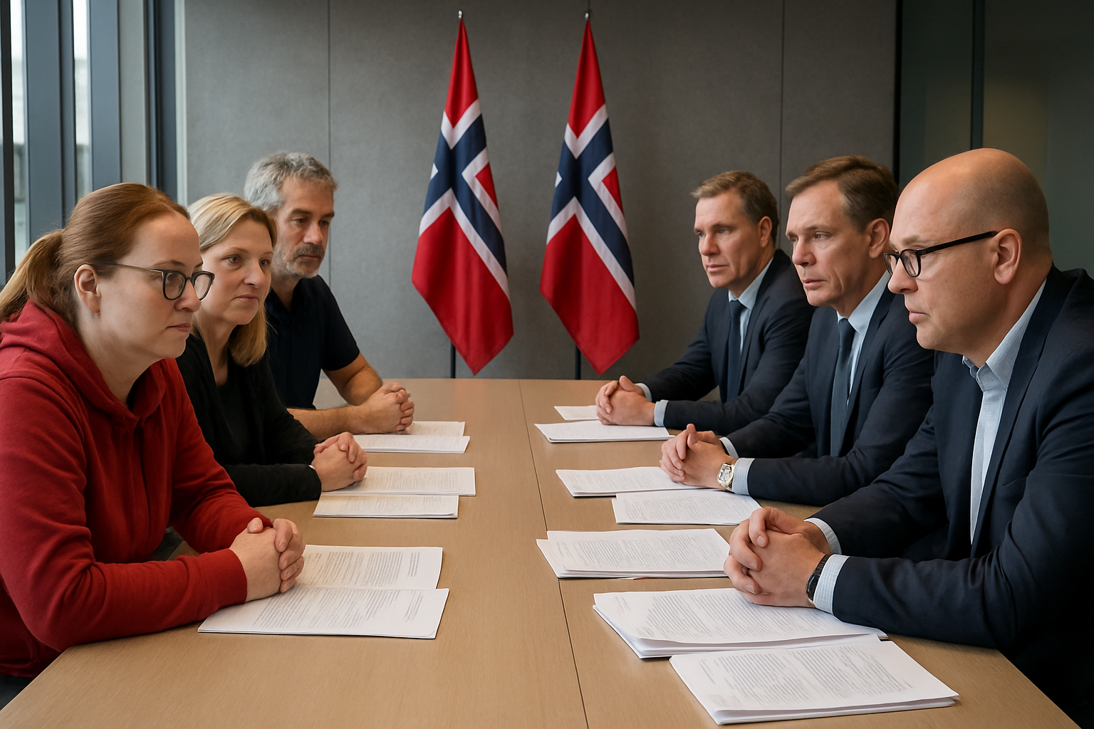 Norwegian Labor Unions Reach Historic Agreement, Averting Major Industrial Strike