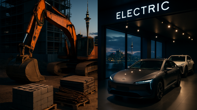 New Zealand Business Faces Stark Contrasts: 34-Year Construction Giant Falls as Chinese Luxury EV Brand Prepares Entry