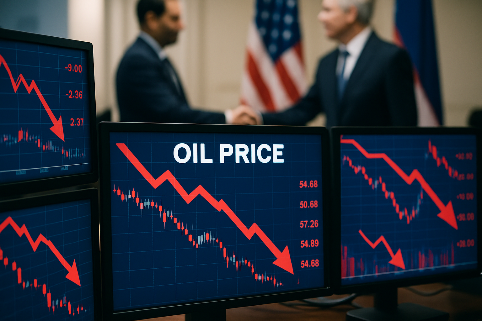 Oil Markets Plunge as Iran-US Peace Framework Emerges Amid Global Energy Crisis