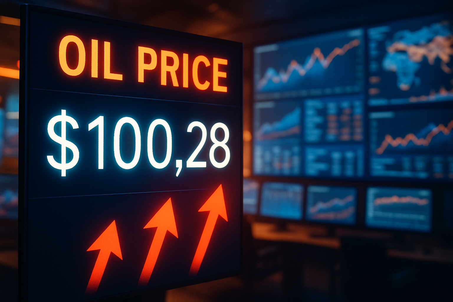 Global Oil Prices Surge Above $100 Per Barrel as Iran Crisis Triggers Historic Energy Market Disruption