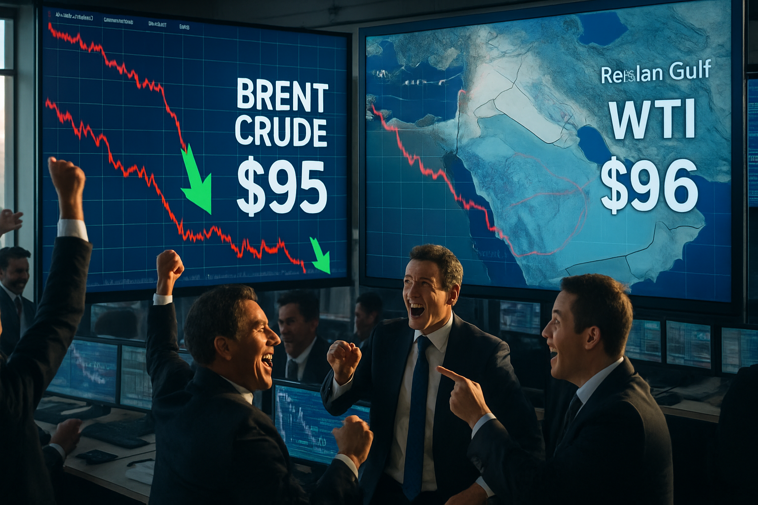 Oil Prices Crash Nearly 20% as Historic US-Iran Ceasefire Ends Global Energy Crisis