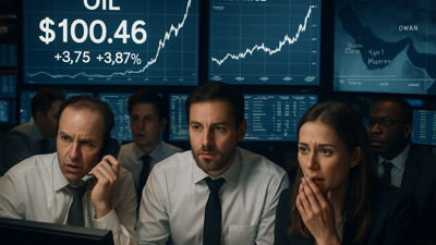 Oil Prices Surge Above $100 as Middle East Crisis Escalates with US Naval Blockade