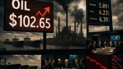 Oil Prices Surge Above $100 as Middle East Crisis Triggers Global Energy Emergency