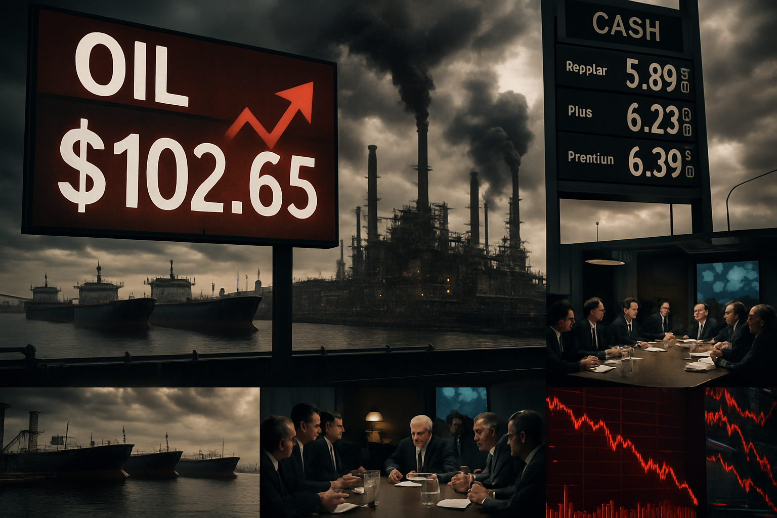 Oil Prices Surge Above $100 as Middle East Crisis Triggers Global Energy Emergency