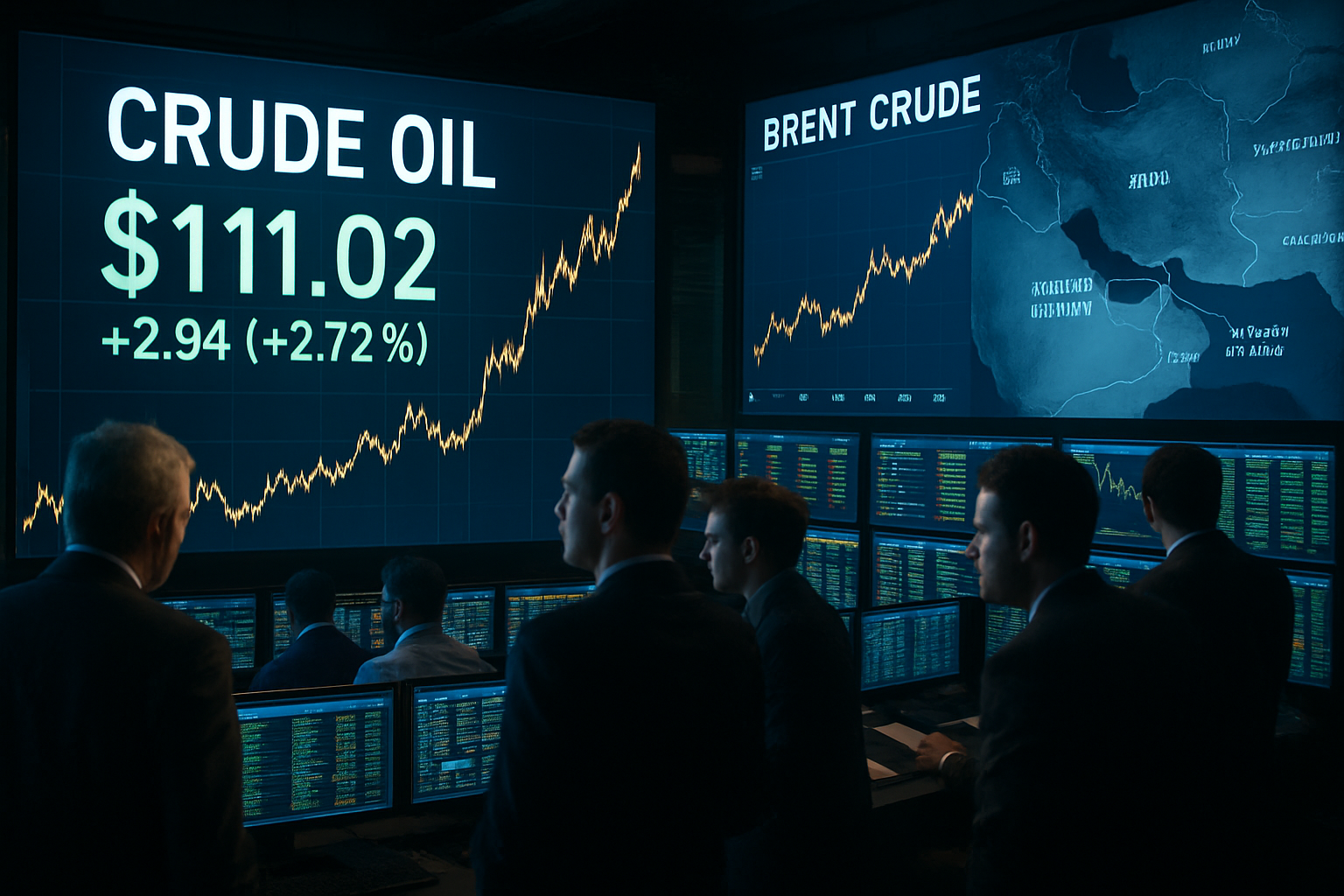Oil Prices Surge Above $111 as Iran-US Tensions Escalate Global Energy Markets
