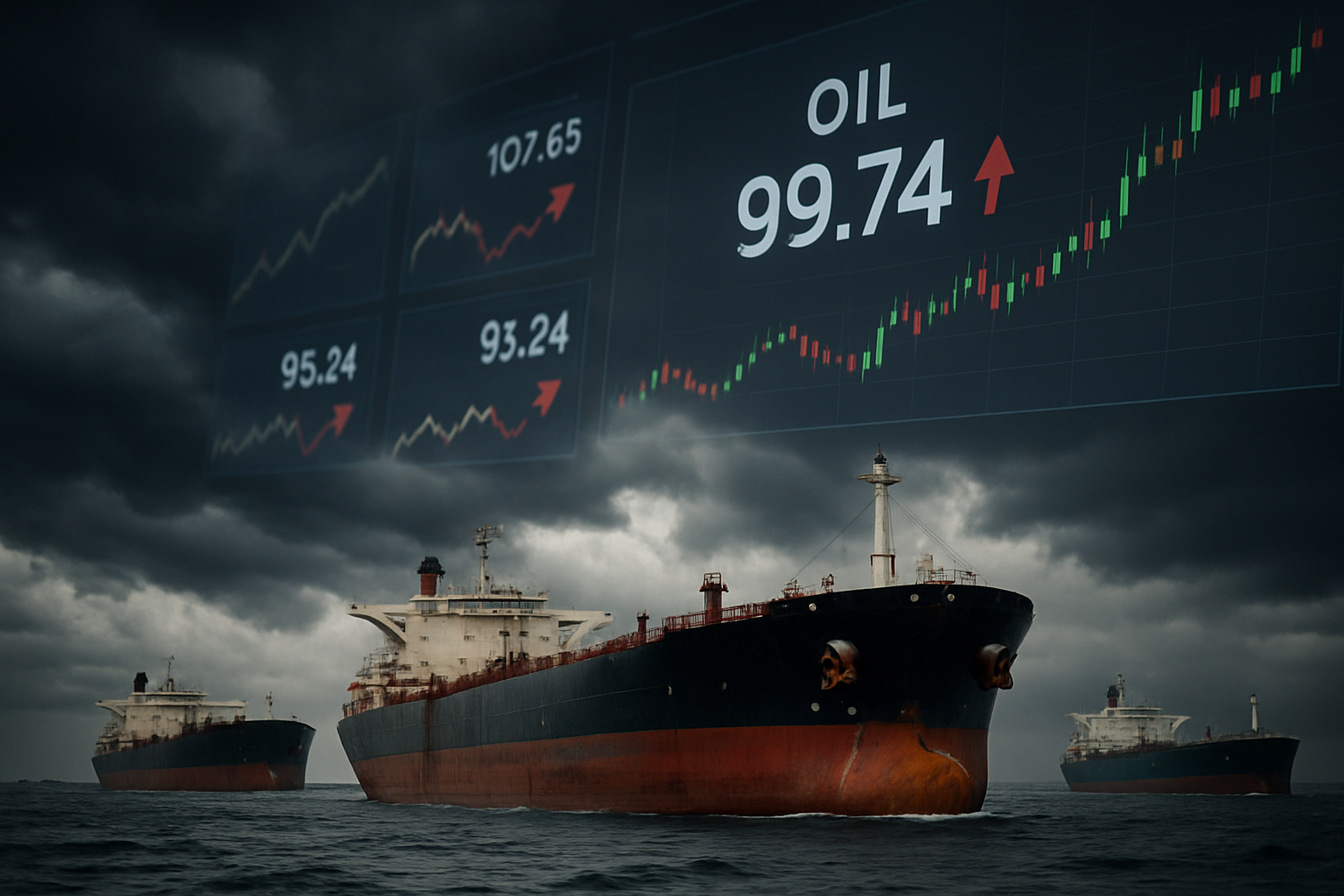 Oil Prices Surge Past $96 as Iranian Ship Seizures Escalate Middle East Energy Crisis