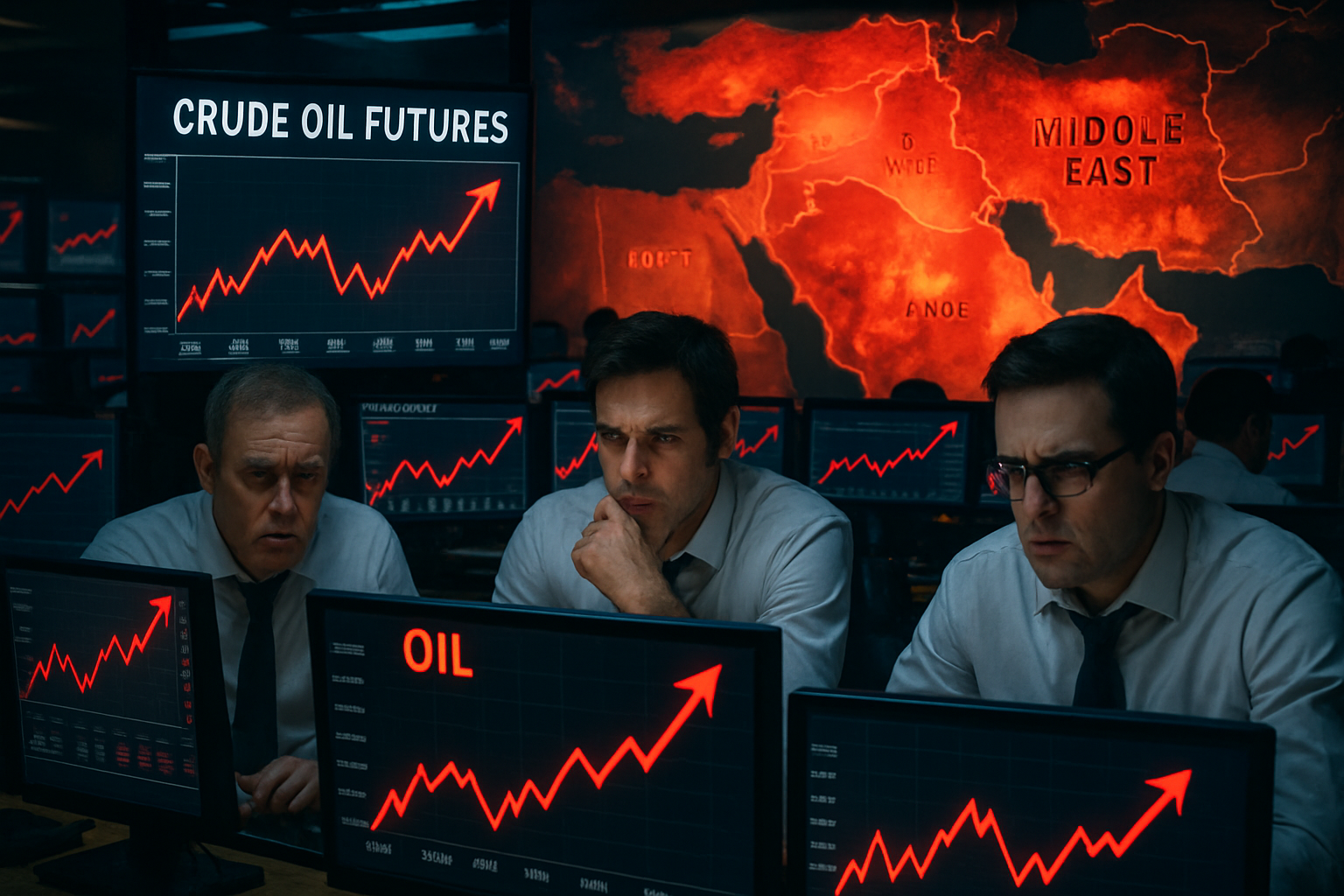 Oil Prices Surge as Middle East Tensions Threaten Critical Shipping Routes