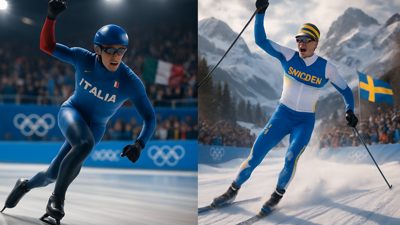 European Champions Dominate Olympic Ice as Lollobrigida and Karlsson Secure Multiple Golds