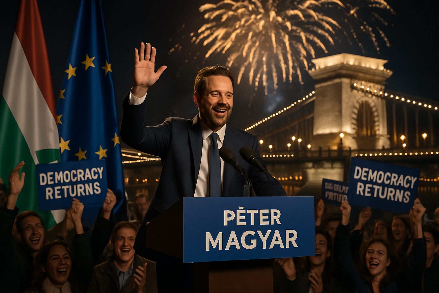 Viktor Orbán Suffers Historic Electoral Defeat as Opposition Leader Péter Magyar Claims Stunning Victory in Hungary