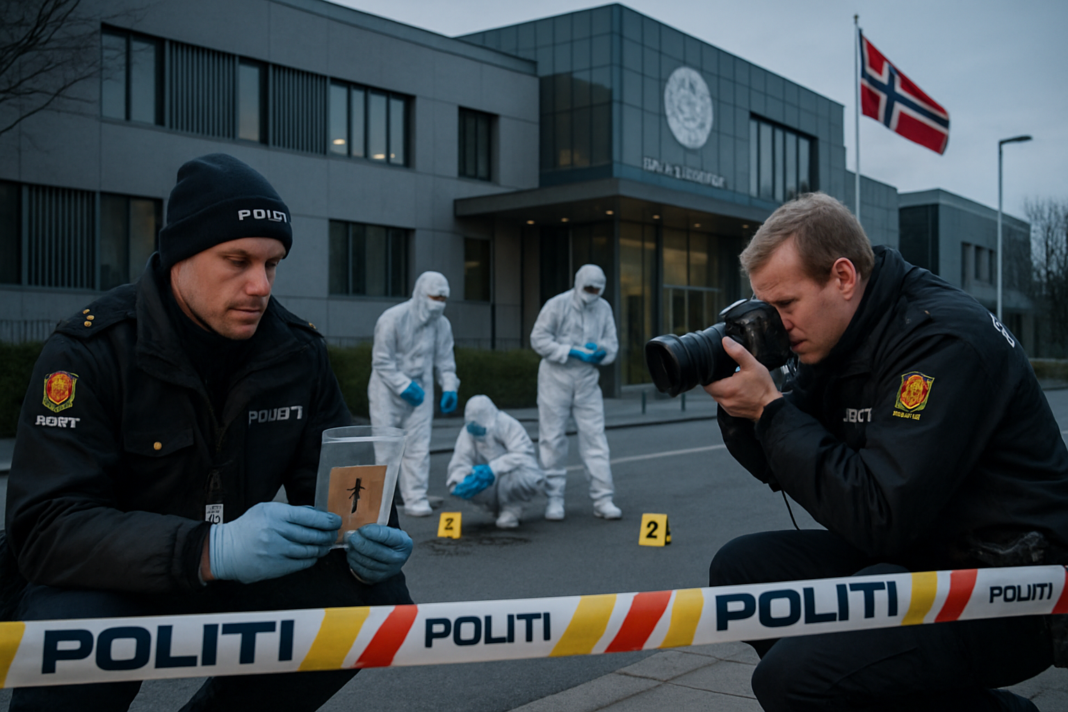 Norwegian Police Investigate US Embassy Explosion in Oslo, Release Suspect Images
