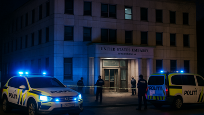 Oslo US Embassy Explosion Sparks Terrorism Investigation as Security Heightened
