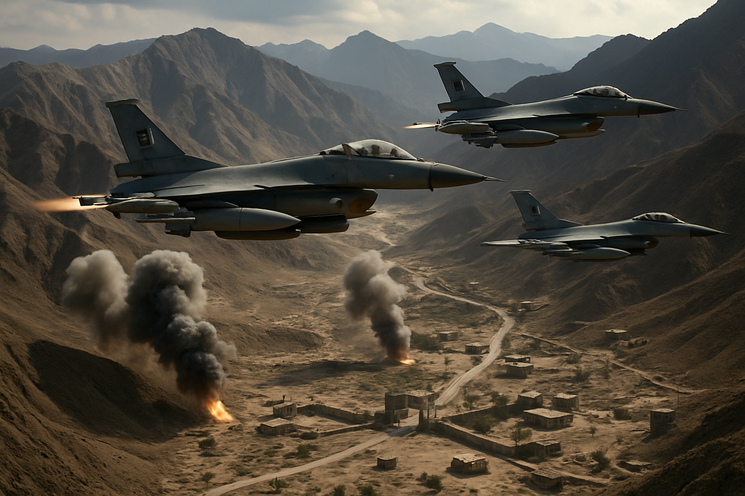 Pakistan Conducts Deadly Cross-Border Airstrikes in Afghanistan, Taliban Reports Dozens Killed