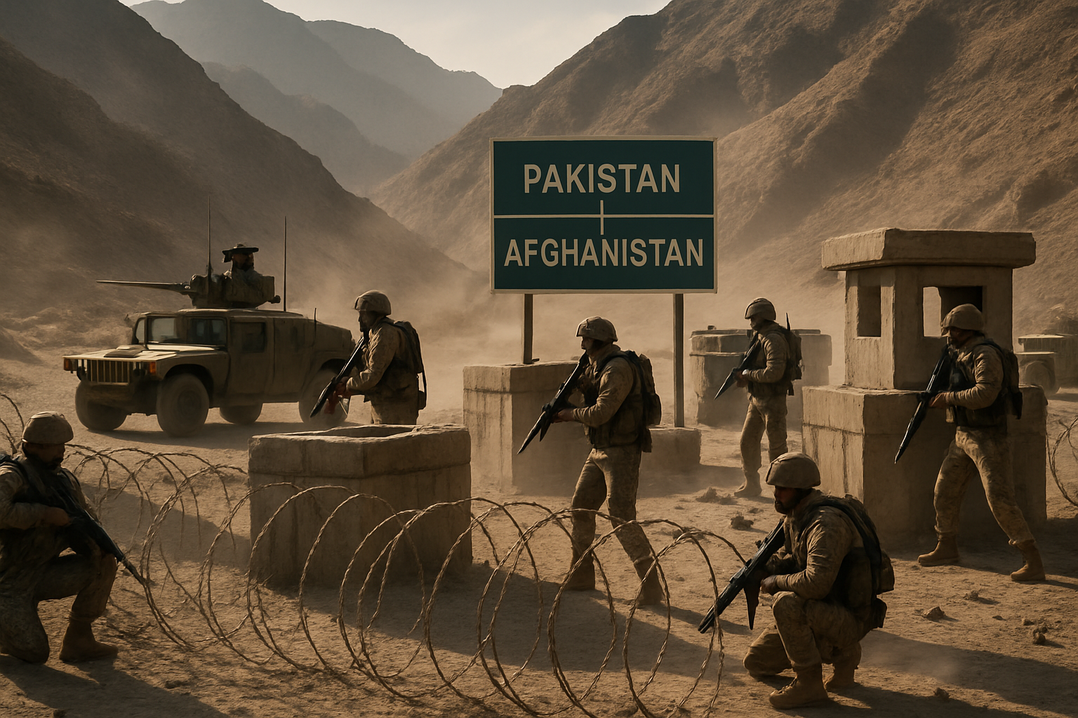 Fresh Military Clashes Erupt Between Pakistan and Afghanistan Forces in Strategic Khyber Region