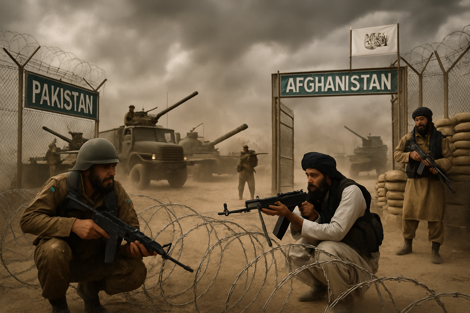 Pakistan-Afghanistan Border Crisis Escalates as Civilian Casualties Mount Amid Military Operations