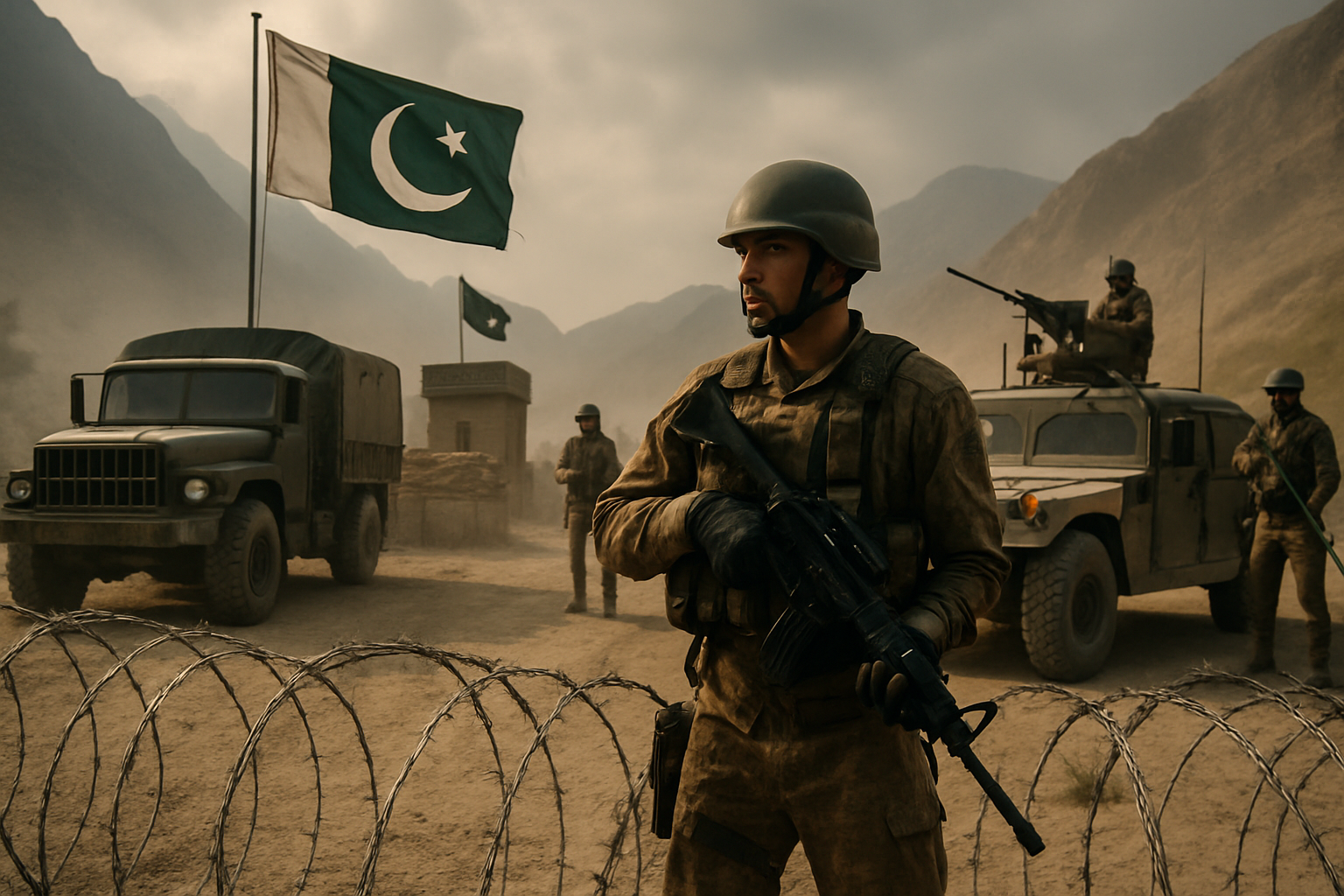 Pakistan Captures Afghan Border Posts Amid Escalating Cross-Border Military Operations