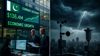 Pakistan Reports $479 Million Current Account Surplus as Karachi Braces for March Weather System