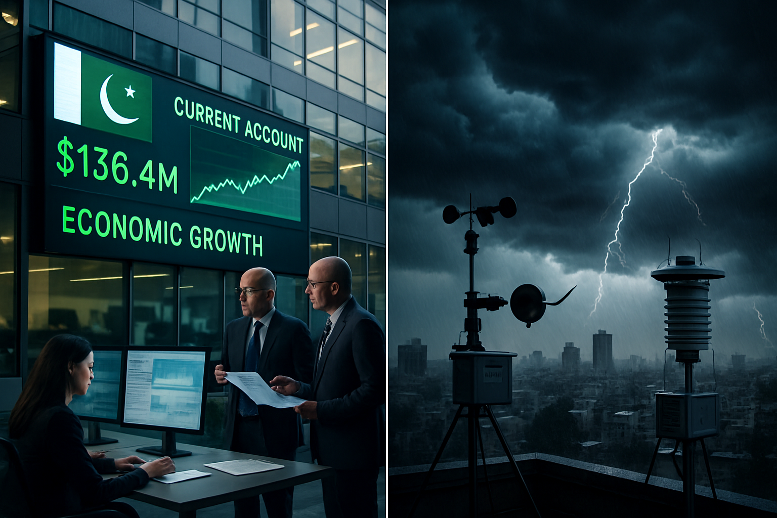 Pakistan Reports $479 Million Current Account Surplus as Karachi Braces for March Weather System