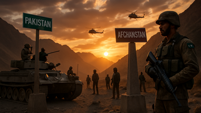 Pakistan Declares "Open War" with Taliban After Deadly Border Strikes Kill Hundreds