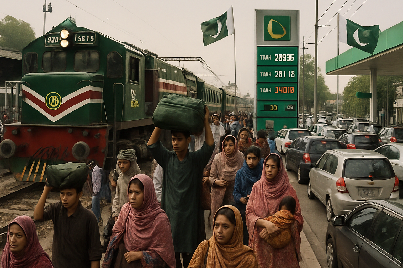 Pakistan Grapples with Energy Crisis as Government Hikes Kerosene Prices While Expanding Eid Rail Services