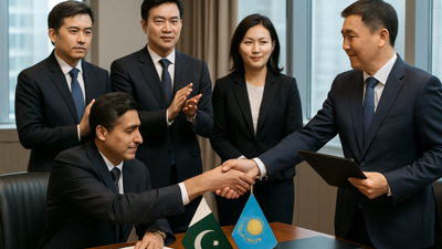 Pakistan and Kazakhstan Sign Historic 37-Point Economic Partnership Strengthening Asian Trade Ties