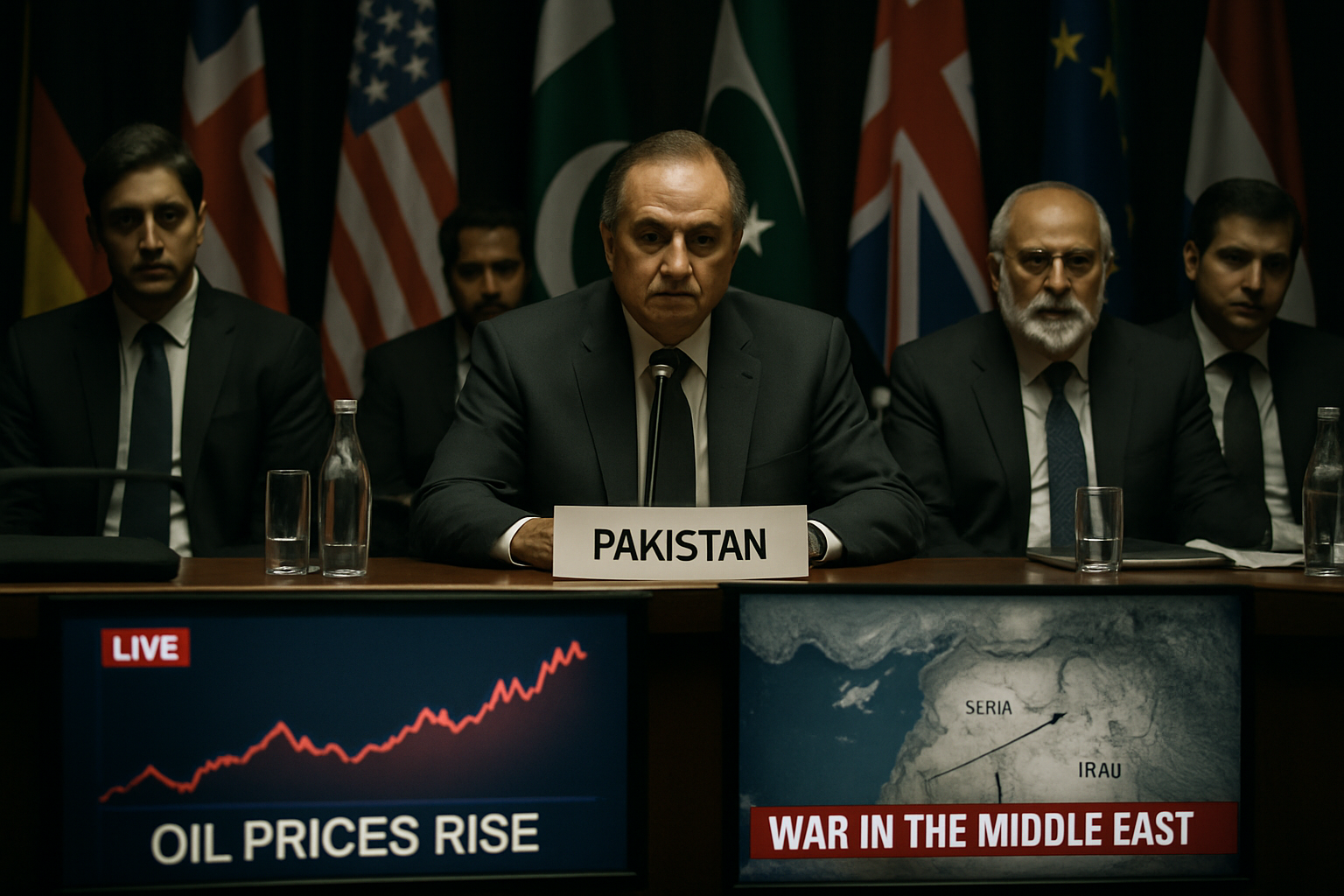 Pakistan Leads Peace Talks as Iran War Escalates Across Middle East with Energy Infrastructure Attacks