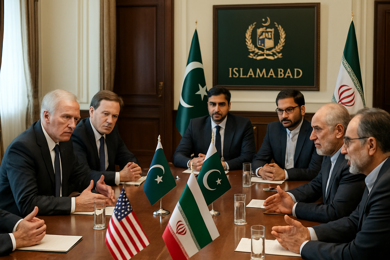 Pakistan Mediates Critical US-Iran Diplomatic Talks Amid Rising Naval Blockade Tensions