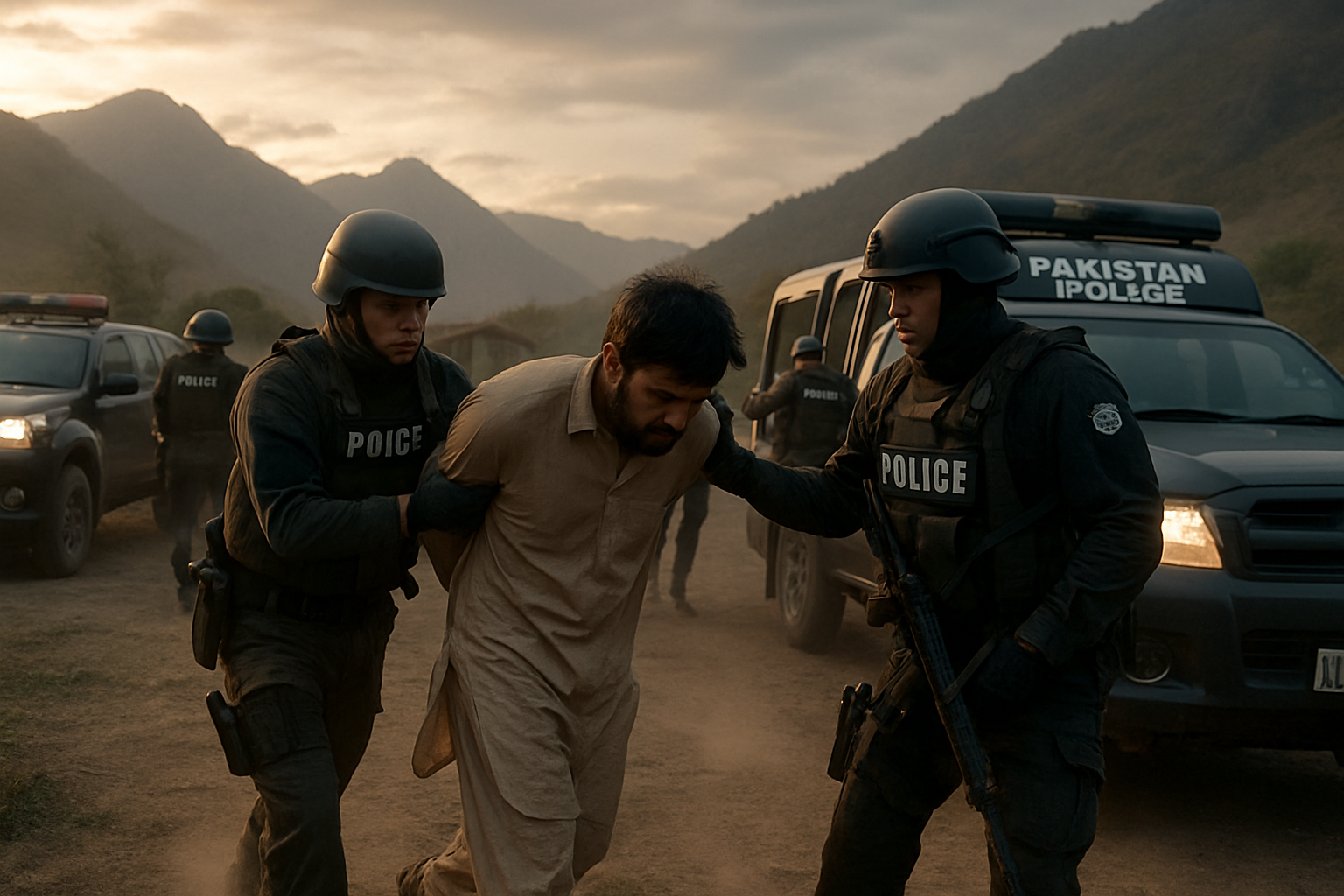 Pakistan Security Forces Arrest Four Terror Suspects Including Mastermind in Islamabad Mosque Attack Investigation