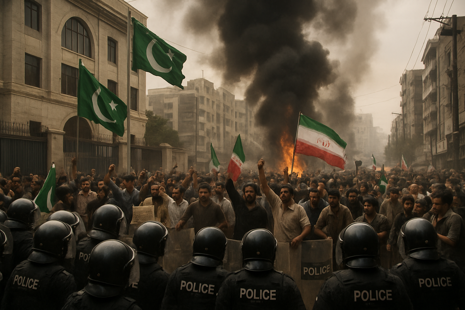 Deadly Protests Erupt Across Pakistan Following Iran Supreme Leader's Death