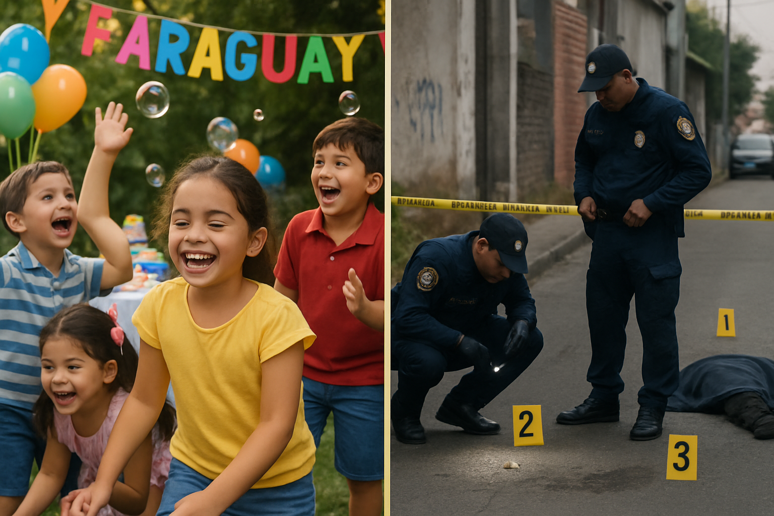 Paraguay's Contrasting Realities: Celebrity Celebrations Overshadowed by Violent Crime Wave