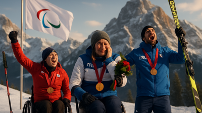 Historic Breakthrough Day at Milano-Cortina 2026 Paralympics as International Athletes Claim Gold and Silver
