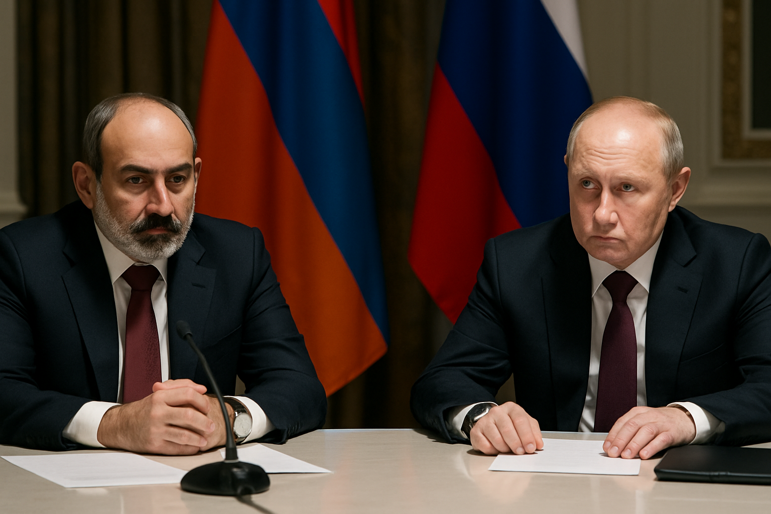 Pashinyan Travels to Moscow for Crucial Putin Meeting as Armenia-Russia Relations Face Regional Pressure