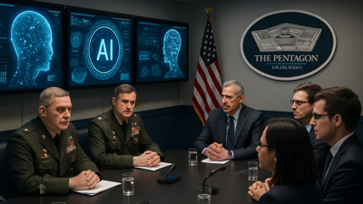 Pentagon Threatens Anthropic Over AI Restrictions as India Plans Massive Digital Infrastructure Push