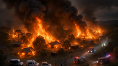 Perth Bushfire Emergency: Evacuation Routes Blocked as Multiple Blazes Threaten Communities