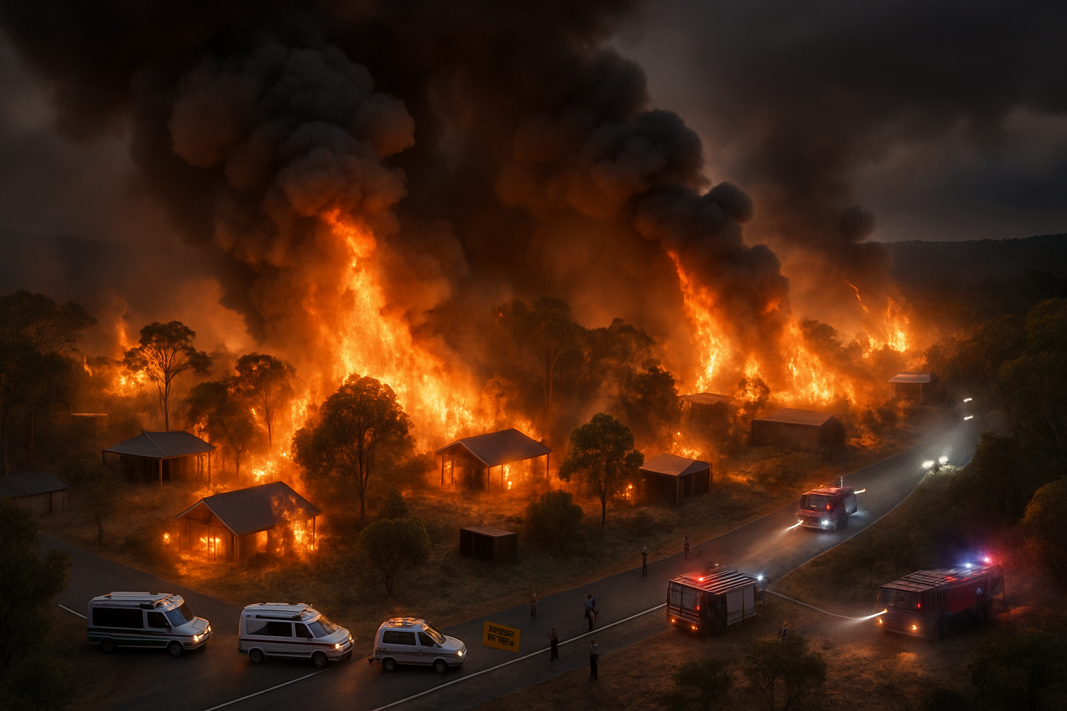 Perth Bushfire Emergency: Evacuation Routes Blocked as Multiple Blazes Threaten Communities