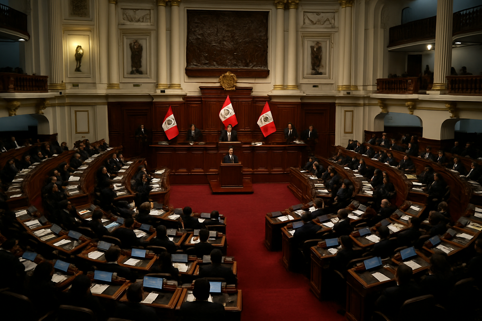 Peru Congress Votes to Select New Interim President Following Jerí Censure