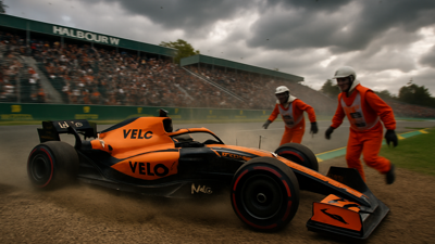 Heartbreak at Home: Oscar Piastri Crashes Out of Australian Grand Prix Before Race Begins