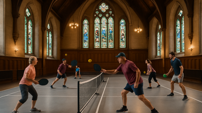 Quebec Churches Turn to Pickleball Courts as Innovative Fundraising Solution to Combat Declining Religious Attendance