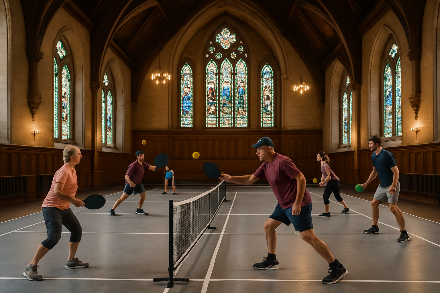 Quebec Churches Turn to Pickleball Courts as Innovative Fundraising Solution to Combat Declining Religious Attendance