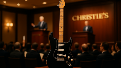 Pink Floyd Guitar Sells for Record $14.55 Million as Music Memorabilia Market Reaches New Heights