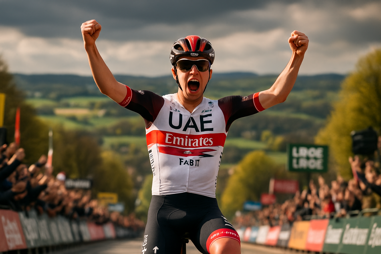 Pogačar Claims Fourth Liège-Bastogne-Liège Title in Dominant Display