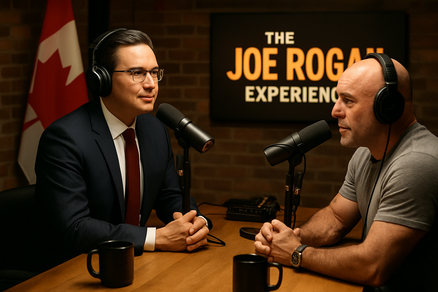Pierre Poilievre Makes Historic Appearance on Joe Rogan Experience Podcast